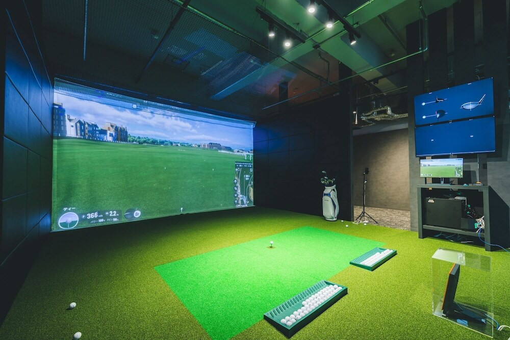 屋内ゴルフ練習場