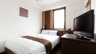 ダブルルーム [喫煙] 15.2平米 <シモンズベッド/デュベスタイル>