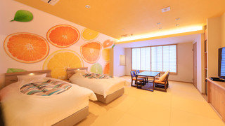 みかんのコンセプトルーム [スーペリア] [和洋室] [禁煙] [眺望なし]