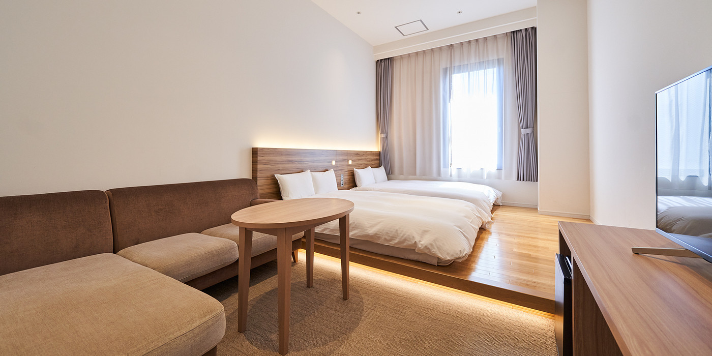 お風呂や朝食も充実、広々とした部屋でリラックスできる4089453