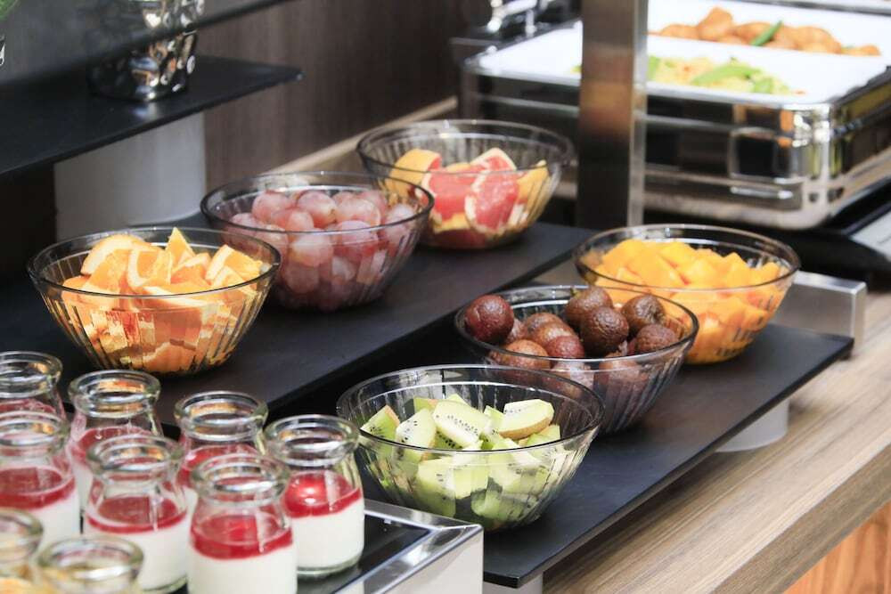 朝食ビュッフェ