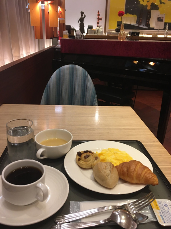 無料の朝食サービスです