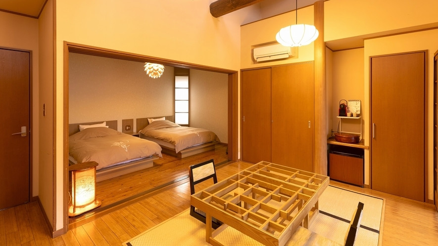 雄大な由布岳を望む全6室の温泉宿3924159