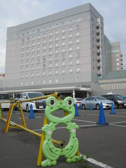 ホテル（宿泊棟）の外観