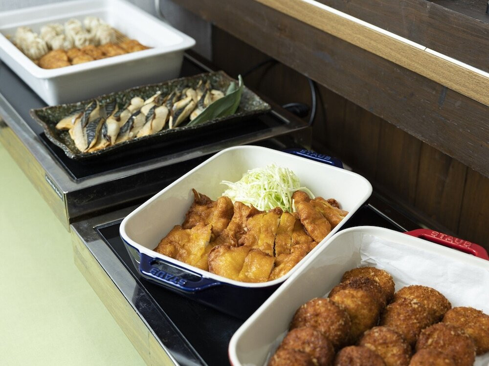 朝食ビュッフェ