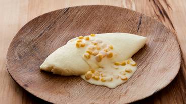 『米艶』卵を使った白いオムレツ / 6