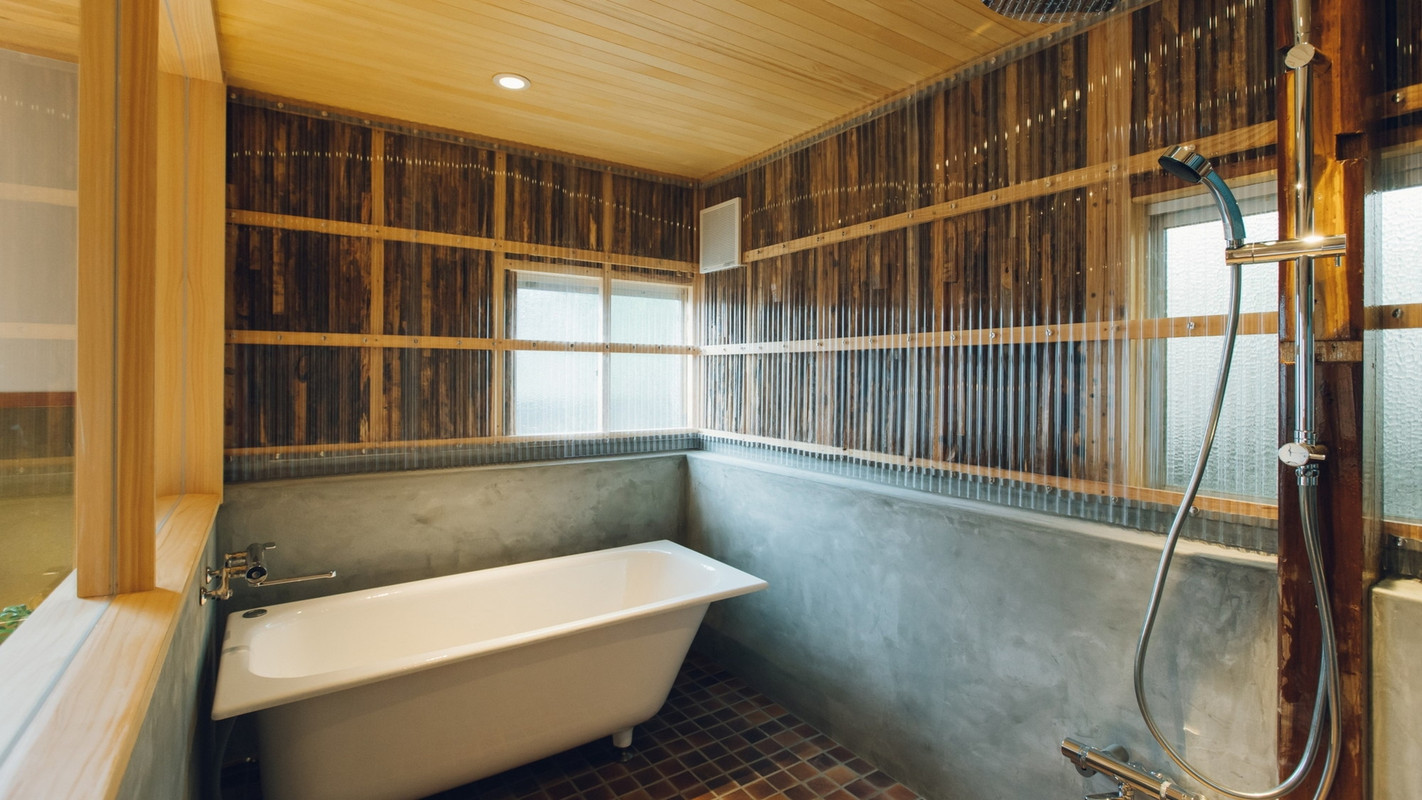 スイートルーム 点線のお風呂