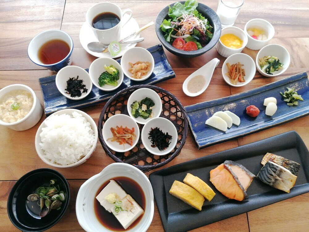 朝食ビュッフェ