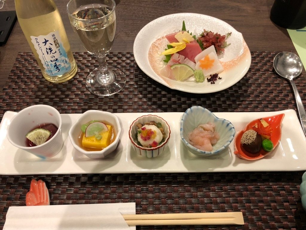 「大洗パークホテル」 料理 224408331 前菜