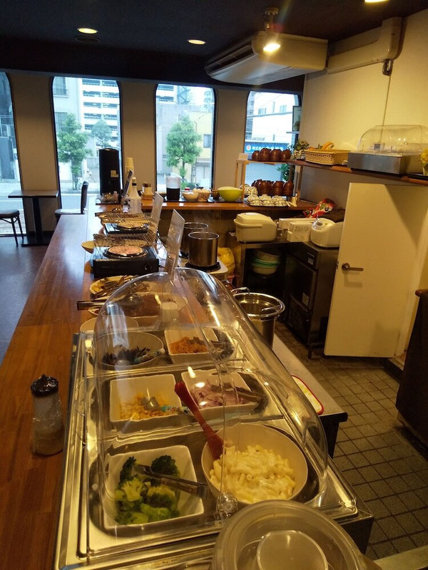 朝食ビュッフェ