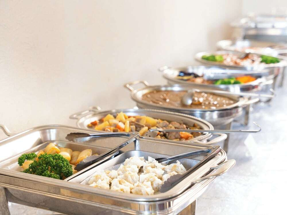 朝食ビュッフェ