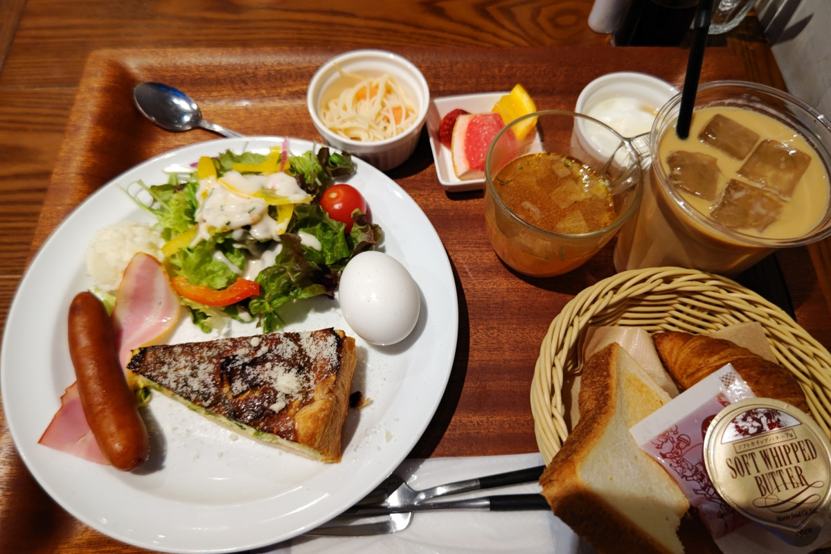 朝食は、和食/洋食から選択、バイキングではありません