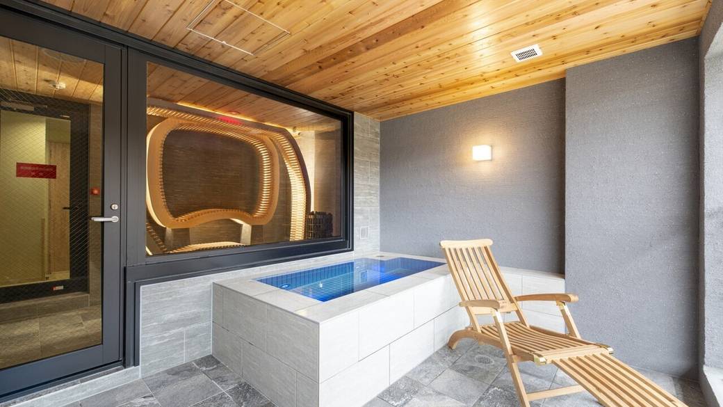 サウナ付き客室のサウナ / 2