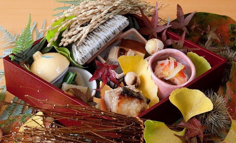 隨縁亭の会席料理例 / 1