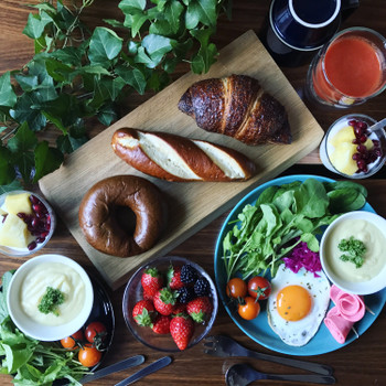 こんがり色のパン３種