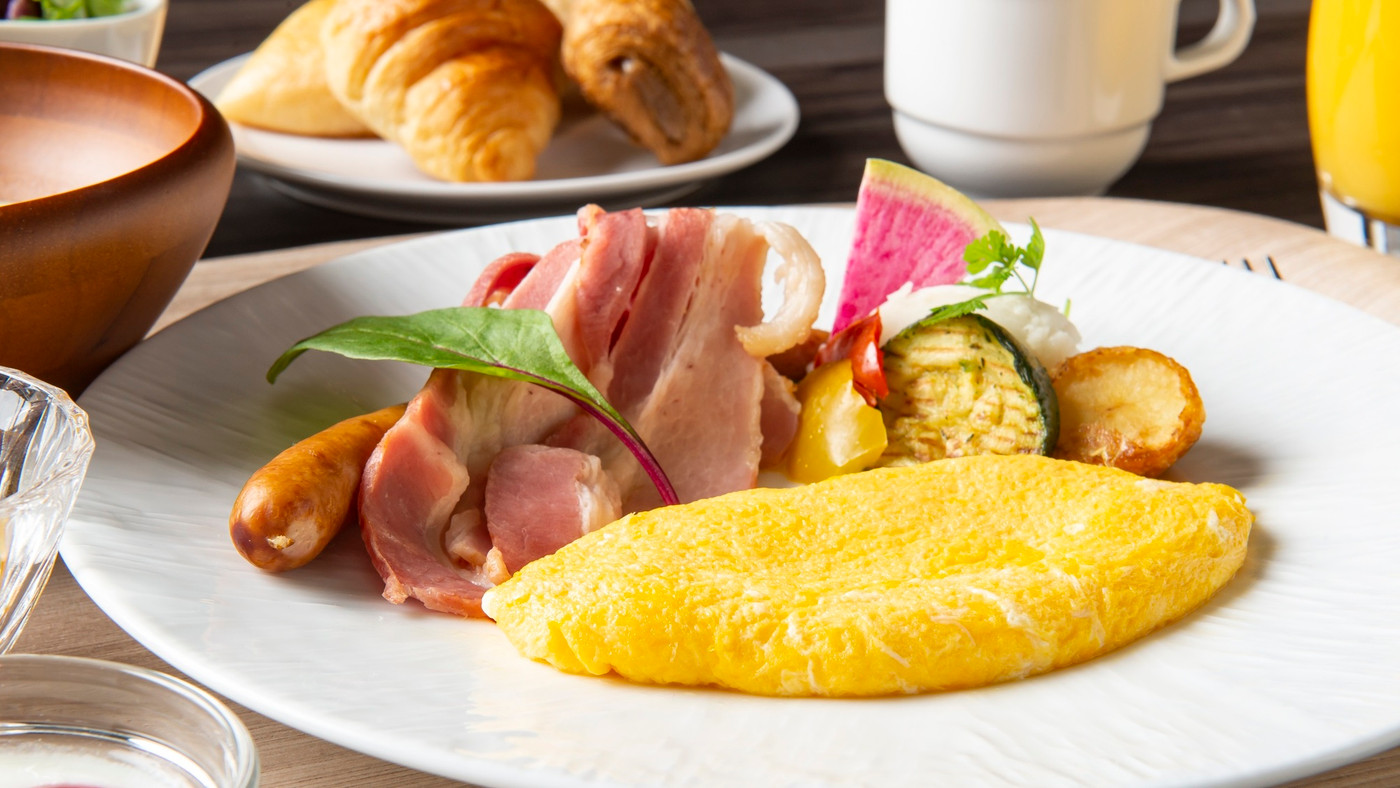 高層階の眺望◎朝食は焼き立てパンなど約20種類のメニューが無料で味わえるホテル3489867