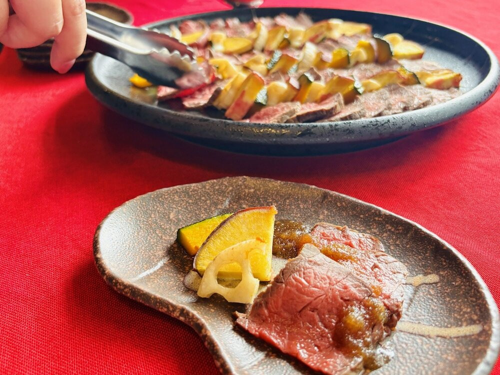朝食ビュッフェ