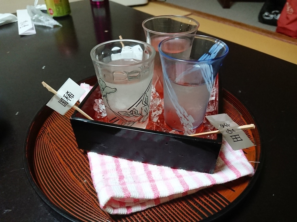 「御やど 清水屋」 ドリンク 203486335 銘酒セット