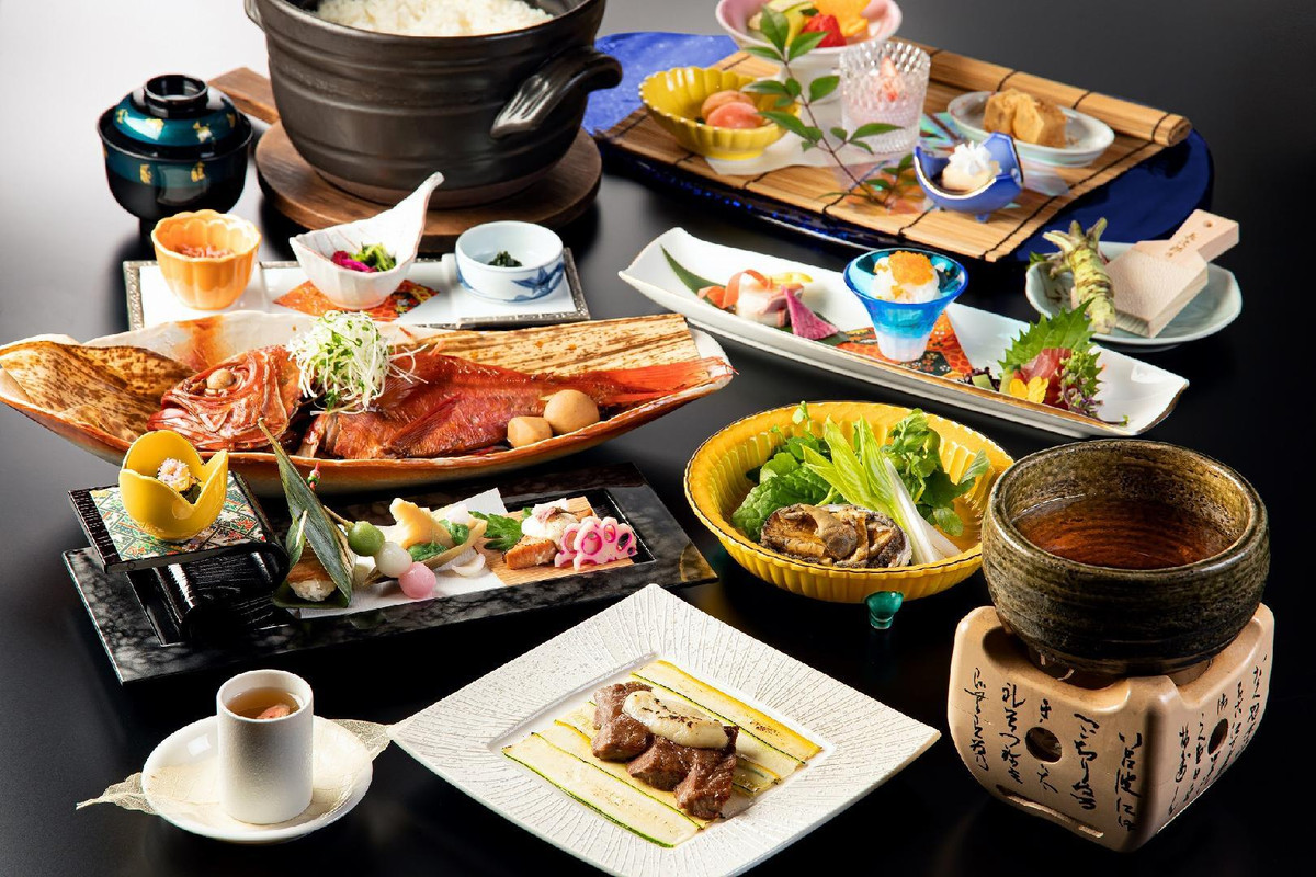 夕食一例①