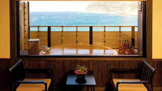 駿河湾側・露天風呂付/贅の二間和室Aタイプ