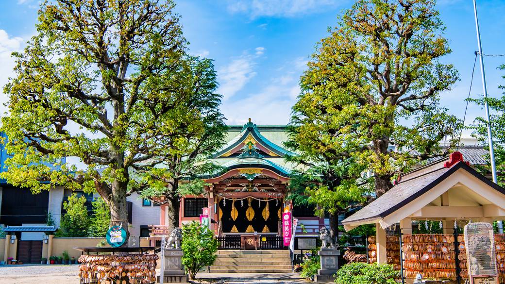 縁結びの神様
「今戸神社」へ参拝 / 2