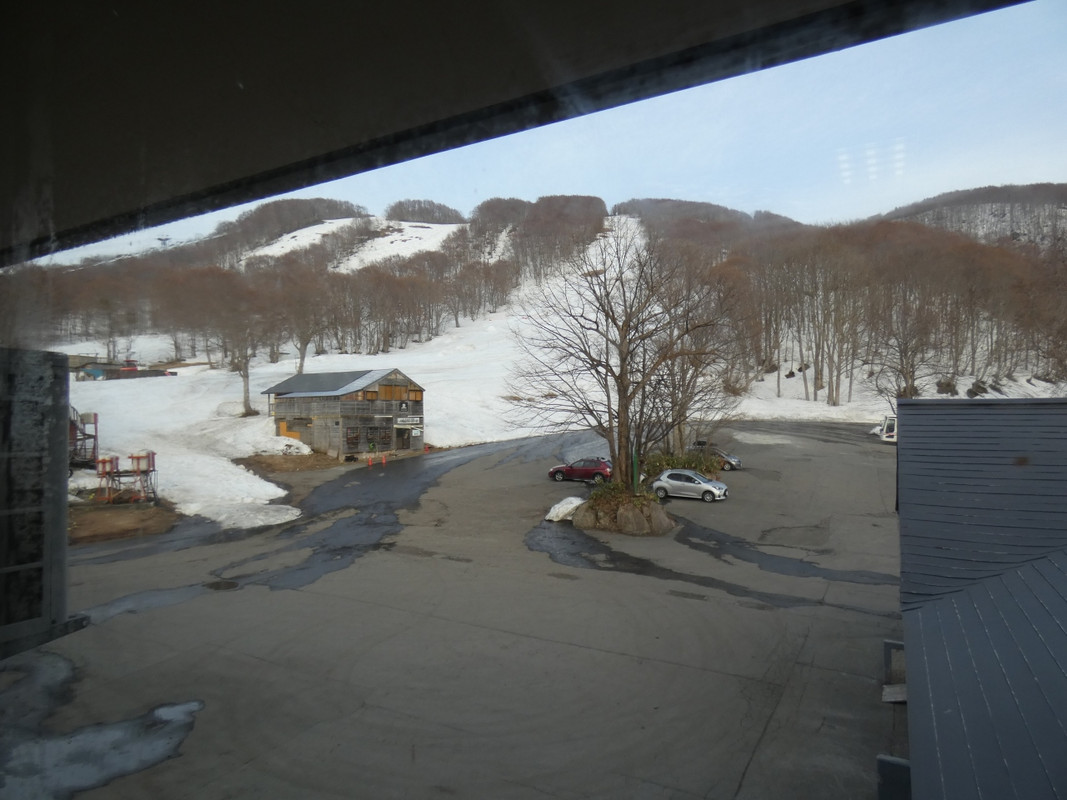 八甲田リゾートホテル目の前のスキー場