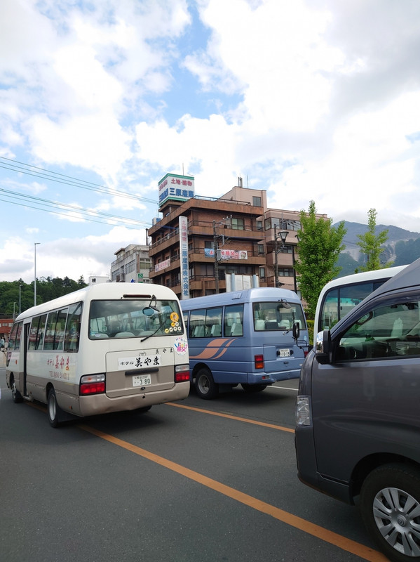 西武秩父からの送迎バス。一人でも使えるのが嬉しい。