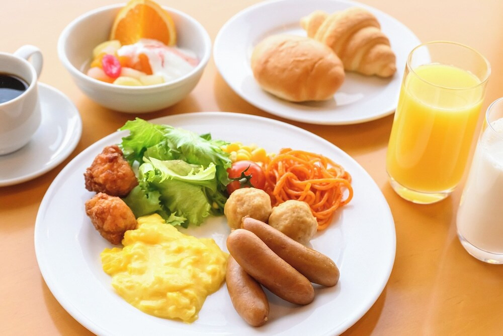 朝食ビュッフェ