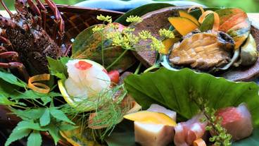 夕食　伊豆豪華海鮮お造り / 6