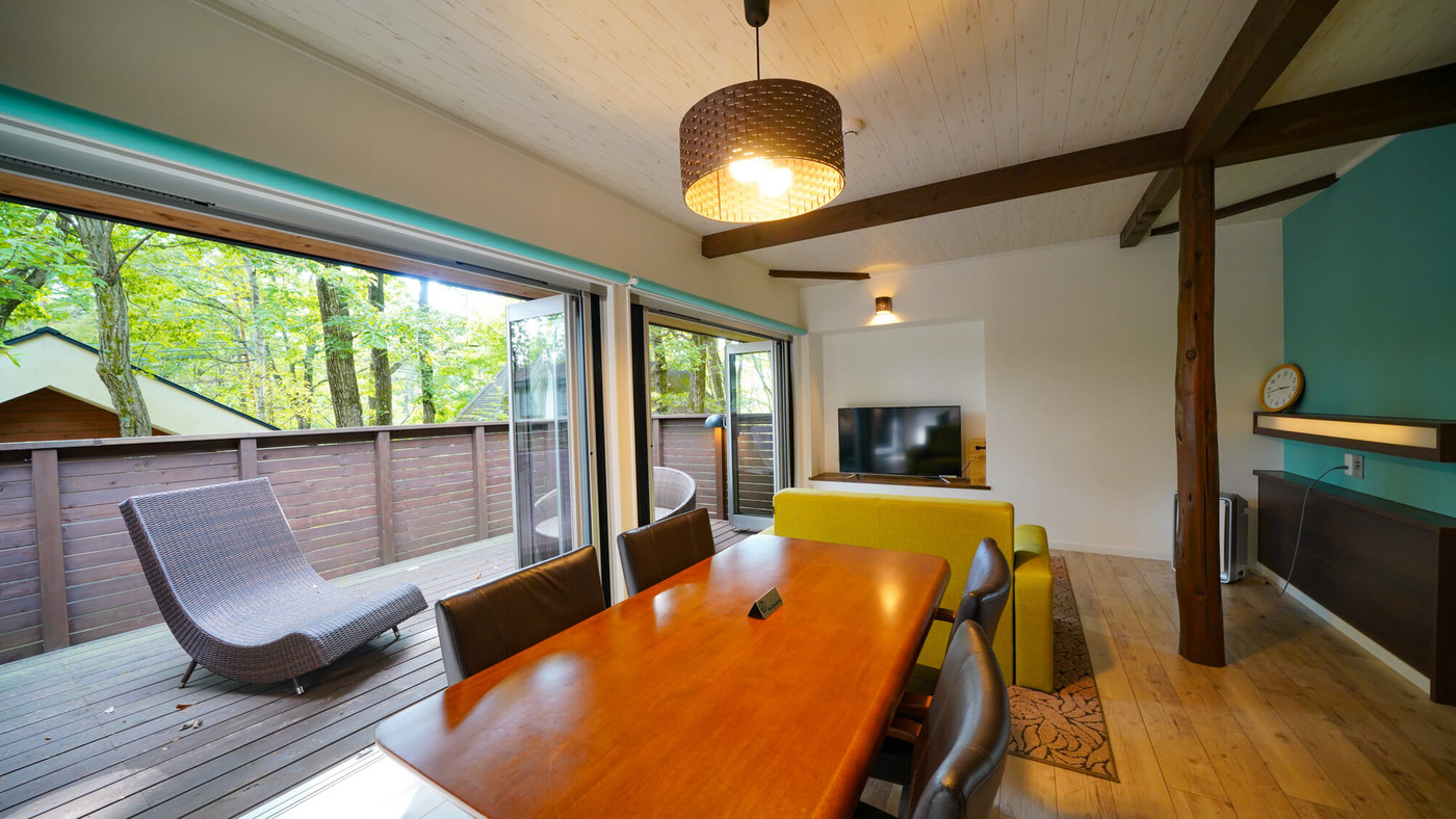 プライベート感にわくわくする、森のコテージ3946473