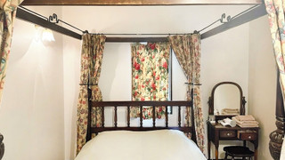 英国古民家風コテージ・ダブル（洋バス・客室露天風呂付）