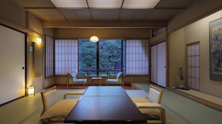 [源泉かけ流し客室檜風呂付]和室12畳 禁煙