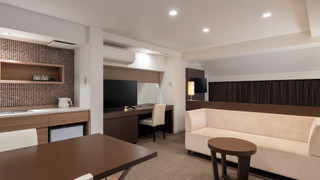 デラックスツイン(キッチン付)(ハウスキーピングは有料オプション)大人定員2名