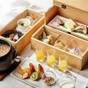 【一泊朝食プラン】木箱に詰められた和歌山の恵み。口福で満たされる1日のはじまり。 | 山荘 天の里