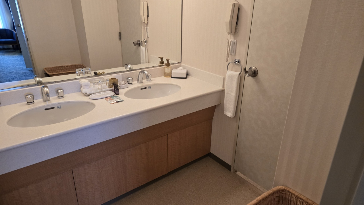 洗面台はツーボール