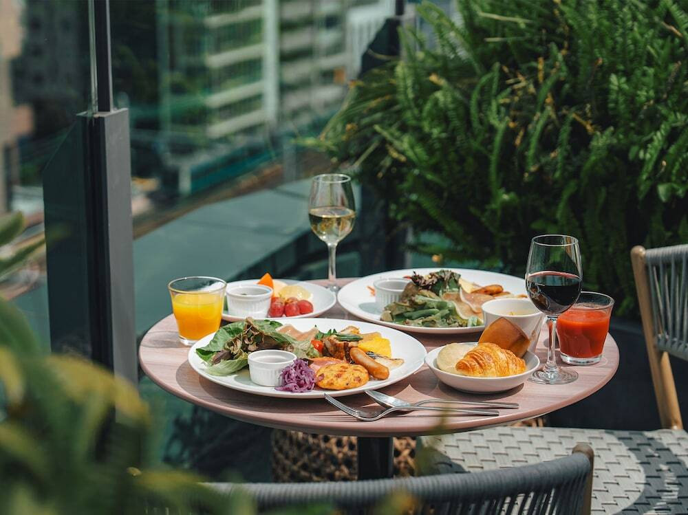 朝食ビュッフェ