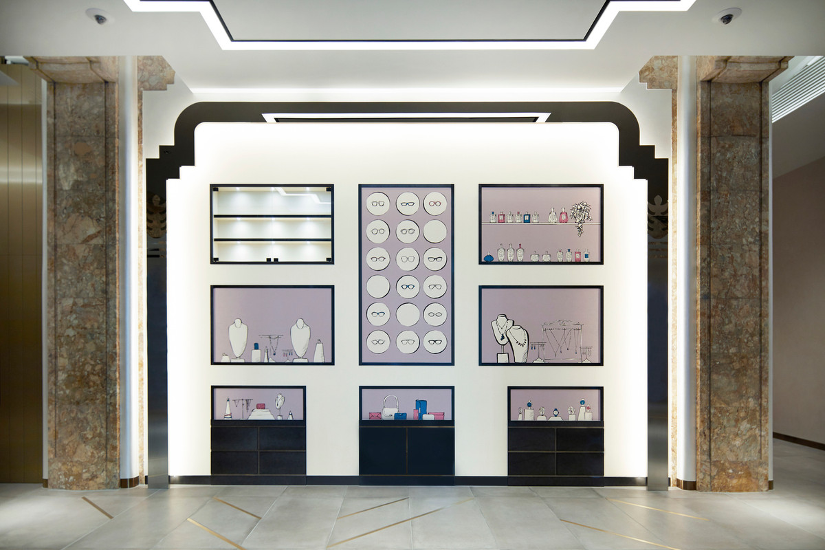 ホテルロビーのイラスト