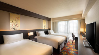 デラックス ルーム シングルベッド 2 台