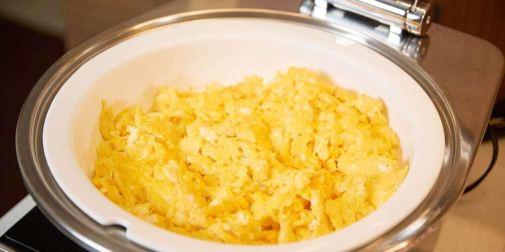 朝食ビュッフェ