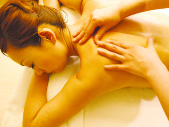 エステしてる最中の写真を撮影しました。