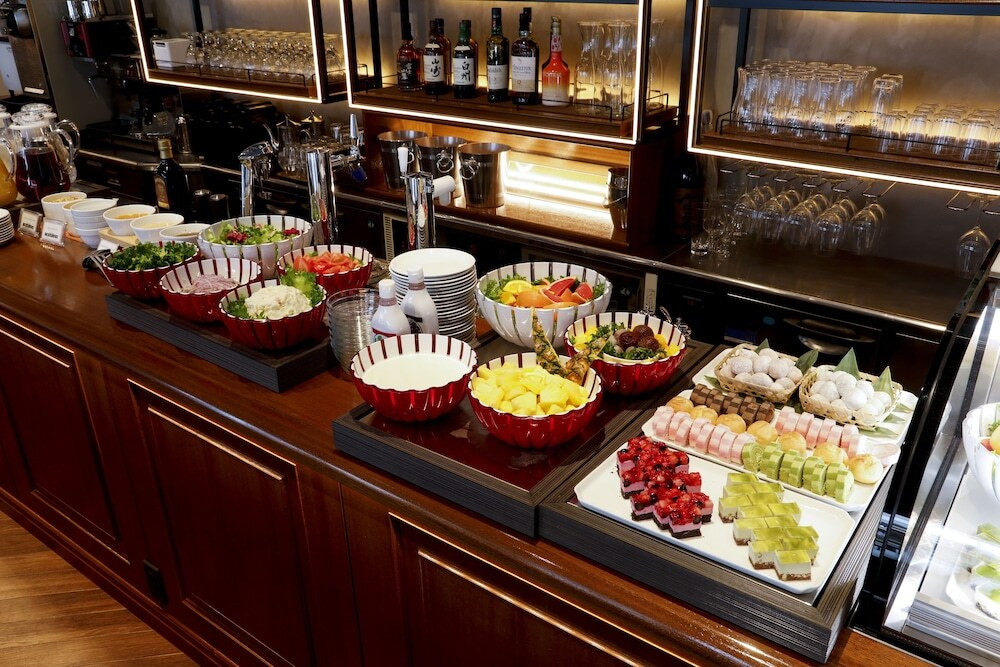 朝食ビュッフェ