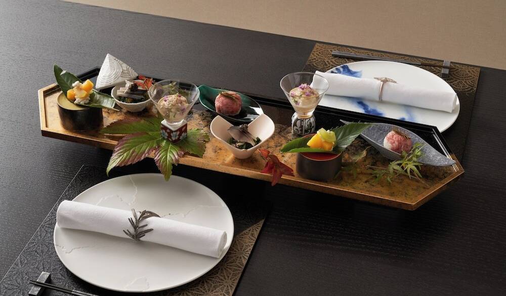 夕食／和会席料理一例① / 1