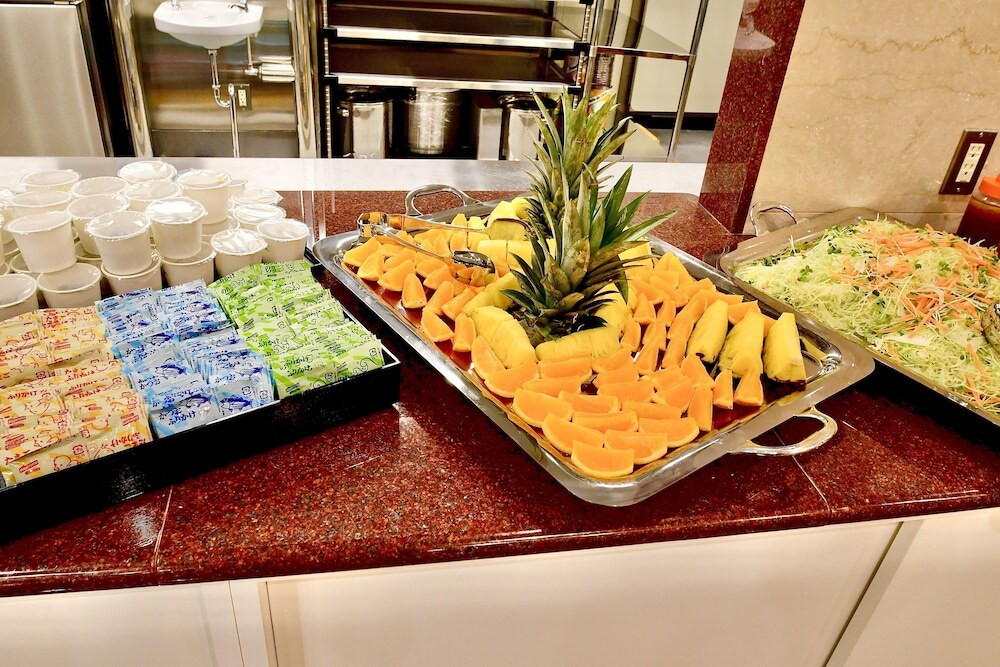 朝食ビュッフェ